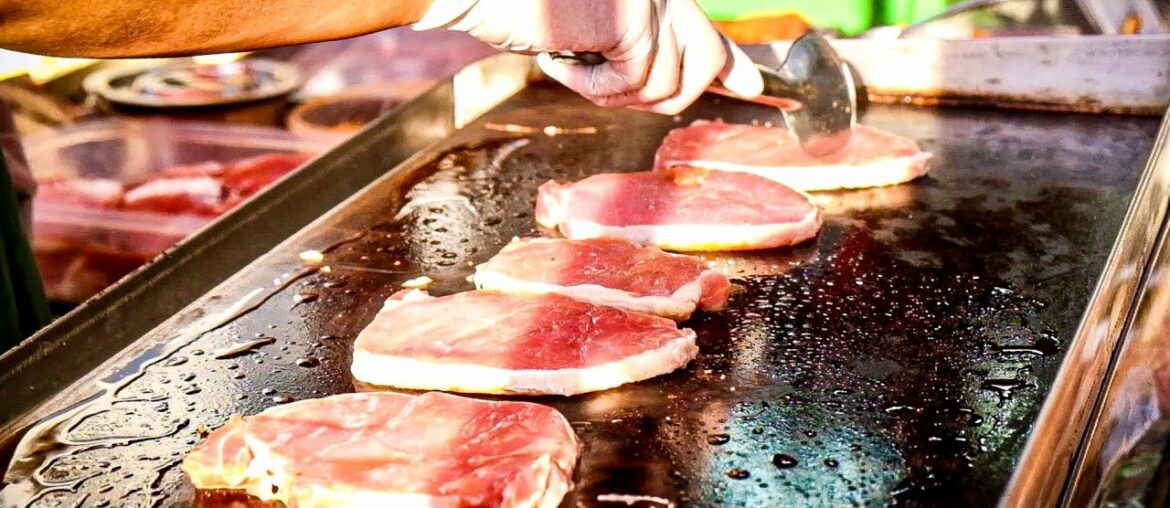 $2 Steak Street food with Salad & French fries | Cook A Cheap Steak To Happy Meal $2 Steak Street food with Salad & French fries | Cook A Cheap Steak To Happy Meal