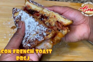 Grilled PB & J  | How to make French Toast | Midnight Snack Recipe | Bacon Lover