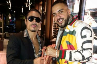 FRENCH MONTANA VISITS SALT BAE CELEBRITY RESTAURANT