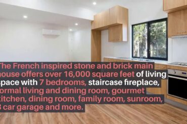 Acre Estate - The French inspired stone and brick main