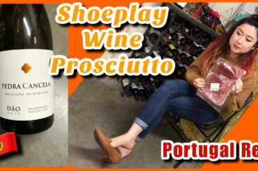 Flats Dangle Wine Tasting - Portuguese Red, Shoeplay Dangling