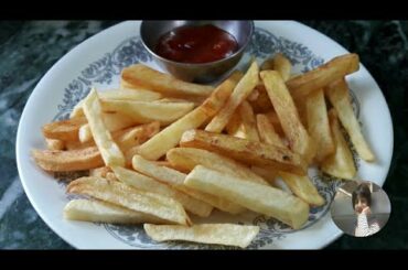 crispy french fries recipe | restaurant style french fries | home made crispy french fries