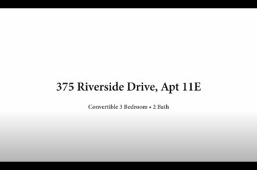 375 Riverside Drive, Apartment 11E