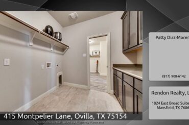 415 Montpelier Lane, Ovilla, TX 75154
