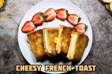 Cheesy French Toast | Quick & Easy Recipe | Your Halal Kitchen |