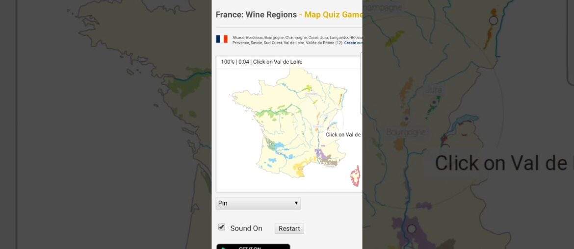 France Wine Regions Touch Web 11s Pin
