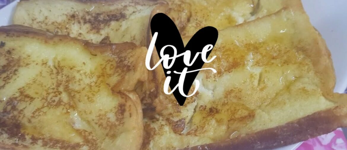 My simple recipe of French toast for breakfast. @elise vlogz