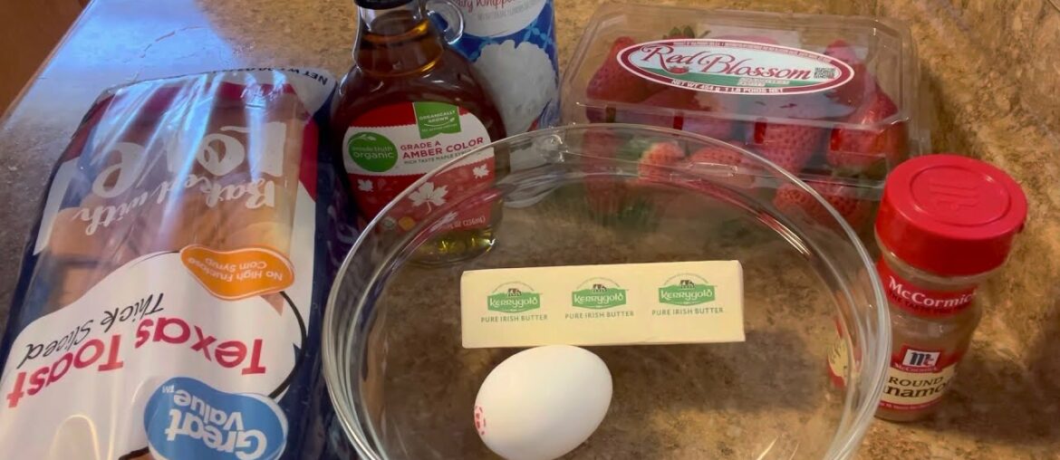 How to Make Strawberry French Toast | Quick & Easy Recipe #6