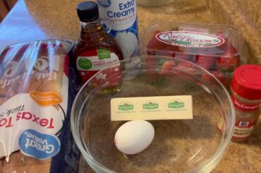 How to Make Strawberry French Toast | Quick & Easy Recipe #6