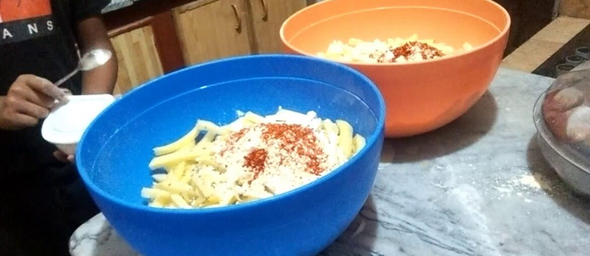 Crispy French fries recipe by KHAN World.