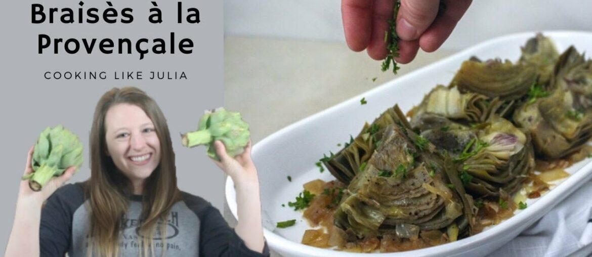 Julia Child's Artichokes Braised with Wine, Garlic, and Herbs | Recipe 168 Julia Child's Artichokes Braised with Wine, Garlic, and Herbs | Recipe 168
