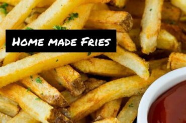 Crispy French Fries and cheese sauce | French Fries Recipe| Home Made French Fries Recipe|