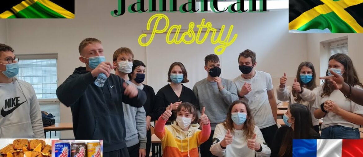 French People Try Jamaican Bun And Cheese French People Try Jamaican Bun And Cheese