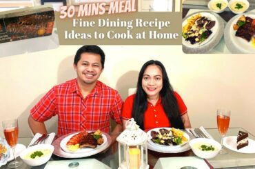 Fine Dining Recipe Ideas to Cook at Home | 30 minutes Meal Recipe | Baton Rouge Steak