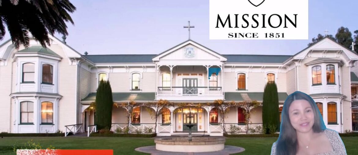 The Mission Estate Winery in Napier. The Mission Estate Winery in Napier.