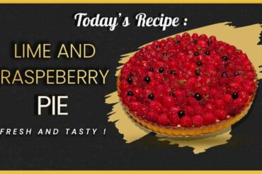 Lime And Raspeberry Pie - French Gourmet ENG