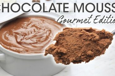 Gourmet Chocolate Mousse Recipe: How To Make Restaurant-Style Chocolate Mousse | How To Cuisine