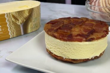 Bacon Weave Ice Cream Sandwich