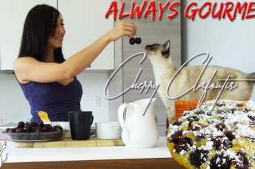 Cherry Clafoutis, my french recipe !