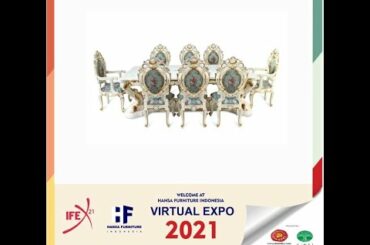 French Luxury Dining Table Palace Hansa Furniture Indonesia HFI-003