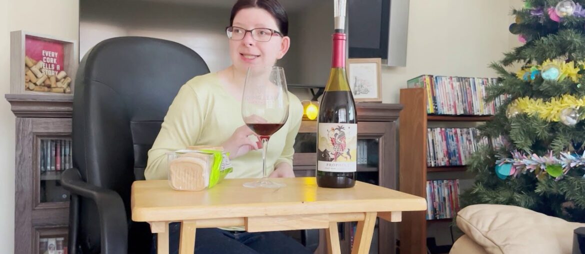 prophecy pinot noir with french toast cookies