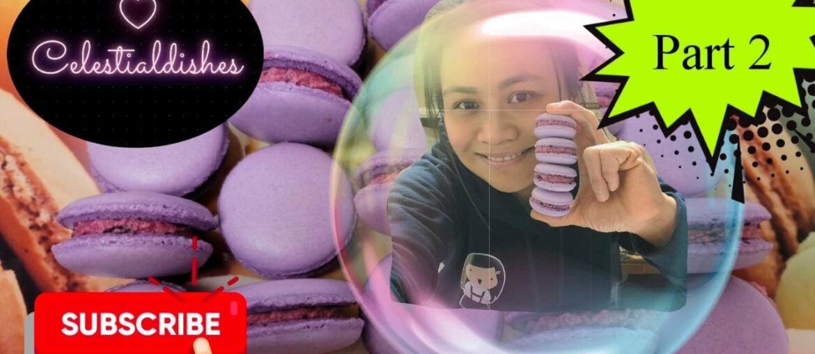 Part 2: French Macarons | Blueberry Buttercream Recipe