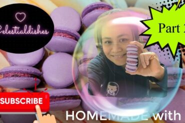 Part 2: French Macarons | Blueberry Buttercream Recipe