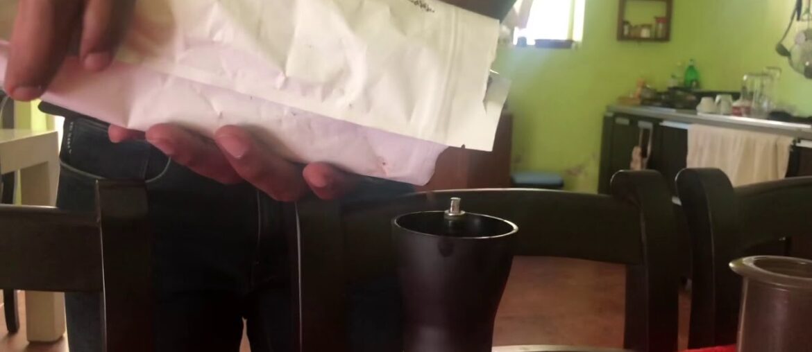 Gourmet AeroPress Coffee, in a Hostel, with Abdul