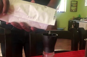 Gourmet AeroPress Coffee, in a Hostel, with Abdul