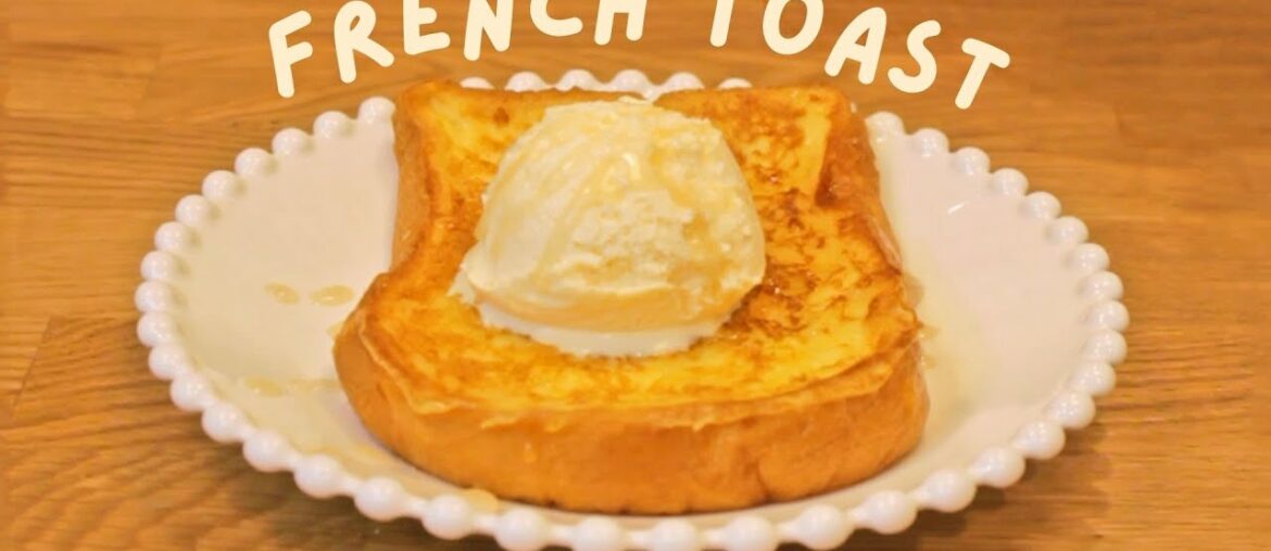 [ASMR] Super Easy French Taost Recipe | Cooking No Talking