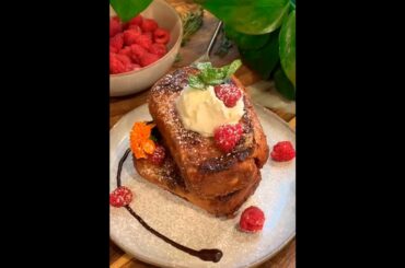 Homemade Brioche Bread French Toast Recipe #shorts