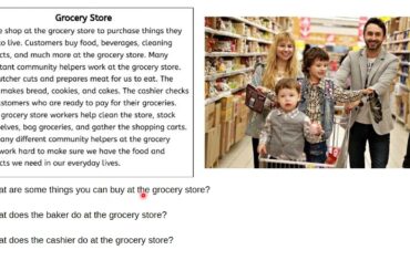 CLASS 46 FOOD READING TEXTS