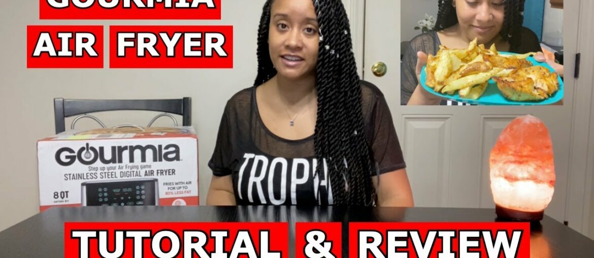 GOURMIA AIR FRYER | UNBOXING, REVIEW & TUTORIAL