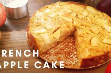 Easy French Apple Cake Recipe - Homemade French Dessert