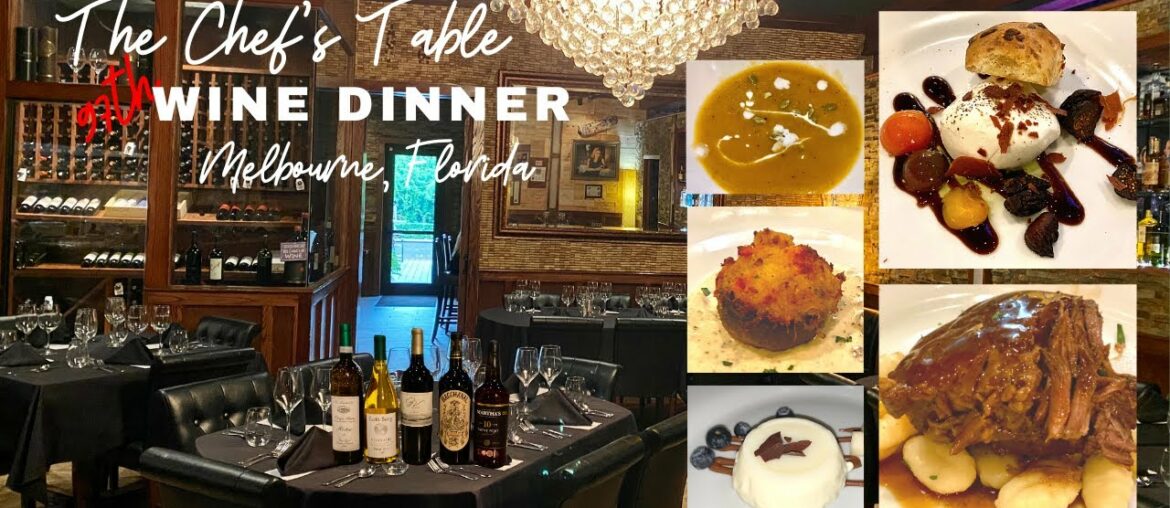 The Chef's Table Wine Dinner | Dining Experience The Chef's Table Wine Dinner | Dining Experience