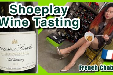 Gold Heels Dangle - French Chablis Chardonnay, Shoeplay Wine Tasting