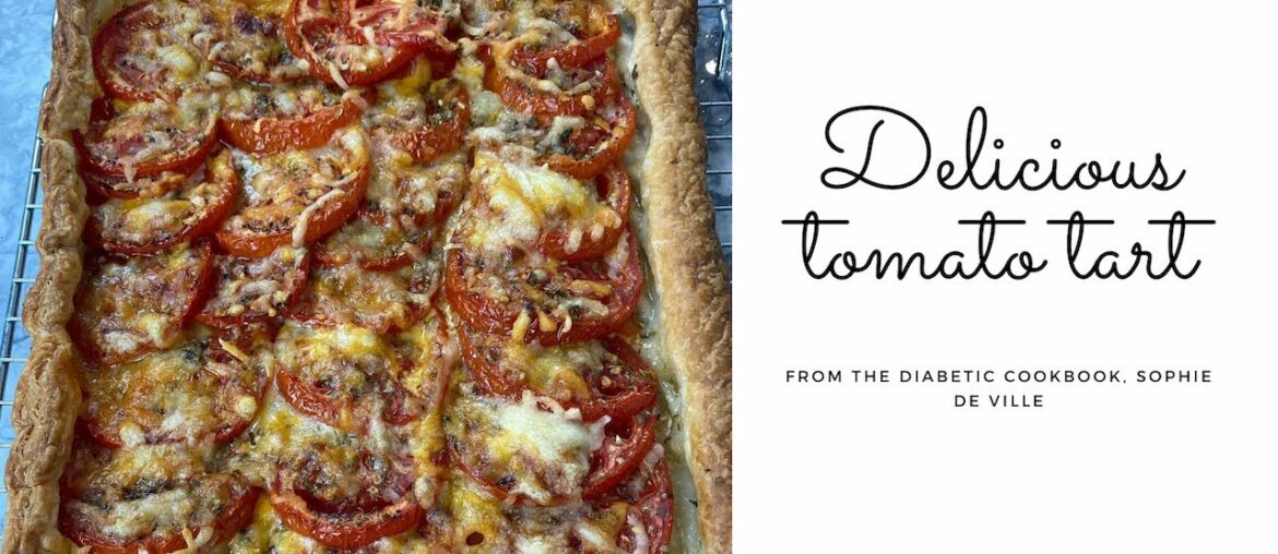 Tomato cheese and mustard pie, French recipe | Sophie de Ville