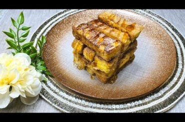 Edible French Toast Jenga Sticks | Easy French Toast Recipes