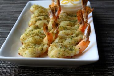Prawn Provencale - Baked Garlic and Herb Shrimp Appetizer
