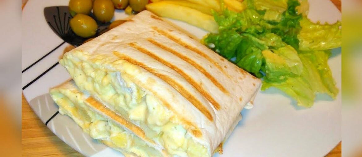 French tacos recipe - How to make TACOS homemade !!!