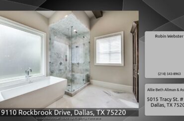 9110 Rockbrook Drive, Dallas, TX 75220