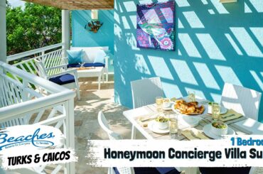 Seaside Honeymoon One Bedroom Concierge Villa Suite | Beaches Turks & Caicos | Full Tour & Review 4K