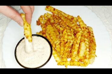 French Fries Special Recipe with Sauce/Potato Recipe/Pomfrita me Sos/Patate te skuqura
