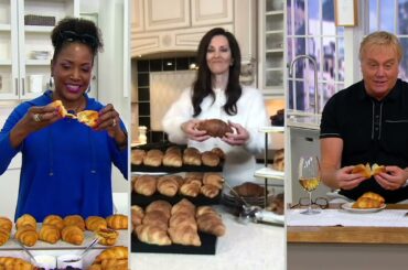 Authentic Gourmet 20, 40, or 60 French Butter Croissants on QVC
