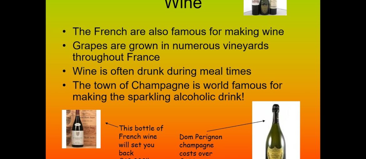 Year 4 meals in French speaking countries