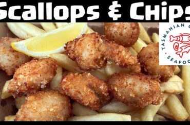 Tasmanian Scallops & Chips - Tasmanian Gourmet Seafoods