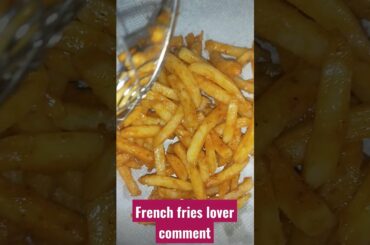 yummy french fries || cooking ka andaaz || who want the recipe hit like ||