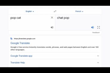 If pop cat was french