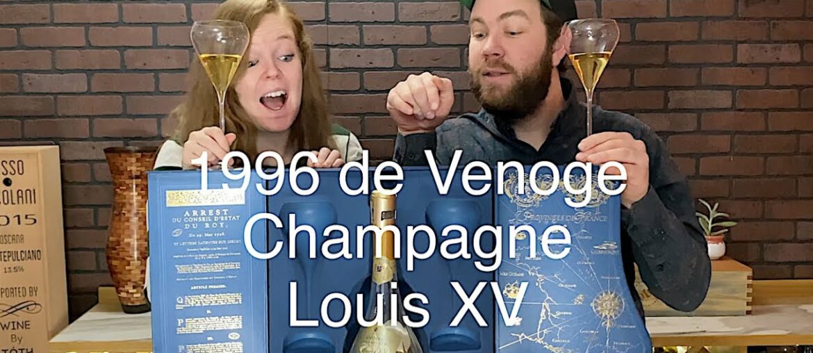 1996 de Venoge Champagne Brut Louis XV // Tasting Wine