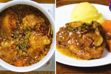 Classic French Coq Au Vin Recipe | Chicken Stew Braised in Wine | Cooking Co.